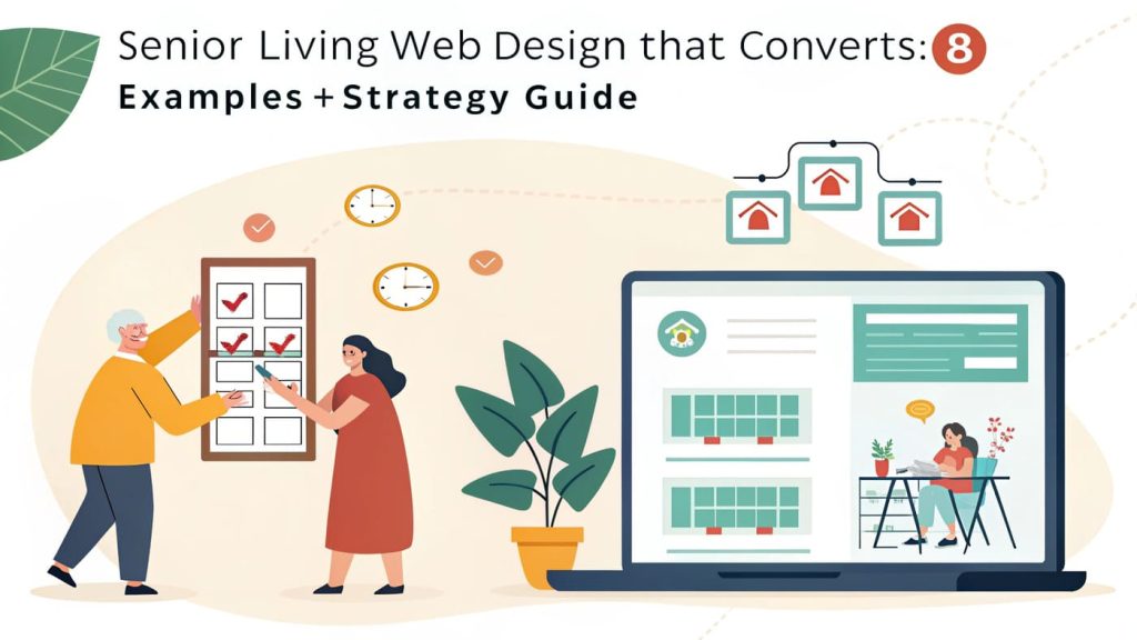 senior living website designs